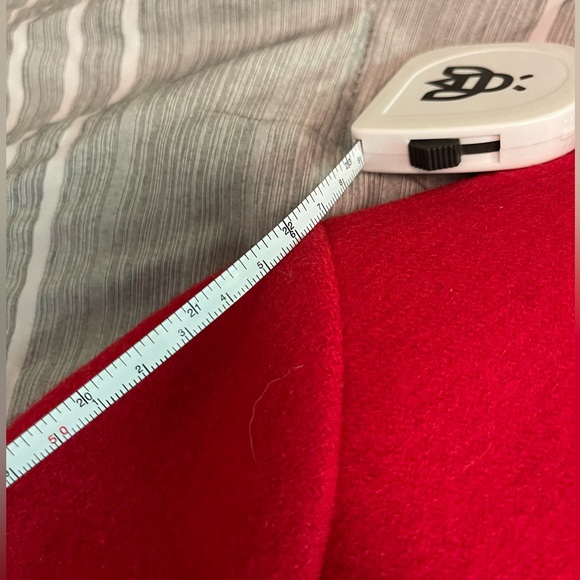 Vintage Pendleton Red Wool Jacket Petite Small - Picture 8 of 10